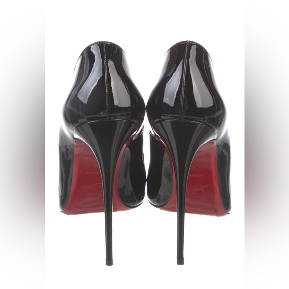 Christian Louboutin So Kate Black Patent Pumps 41 EUR - Picture 3 of 13